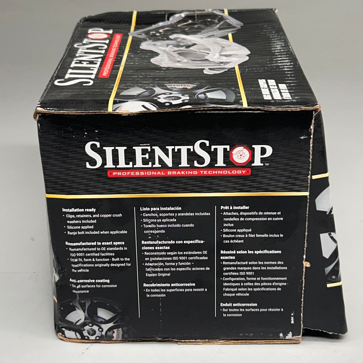 SILENT STOP Semi Loaded Caliper Disc Brake For Select Subarus 12-8699