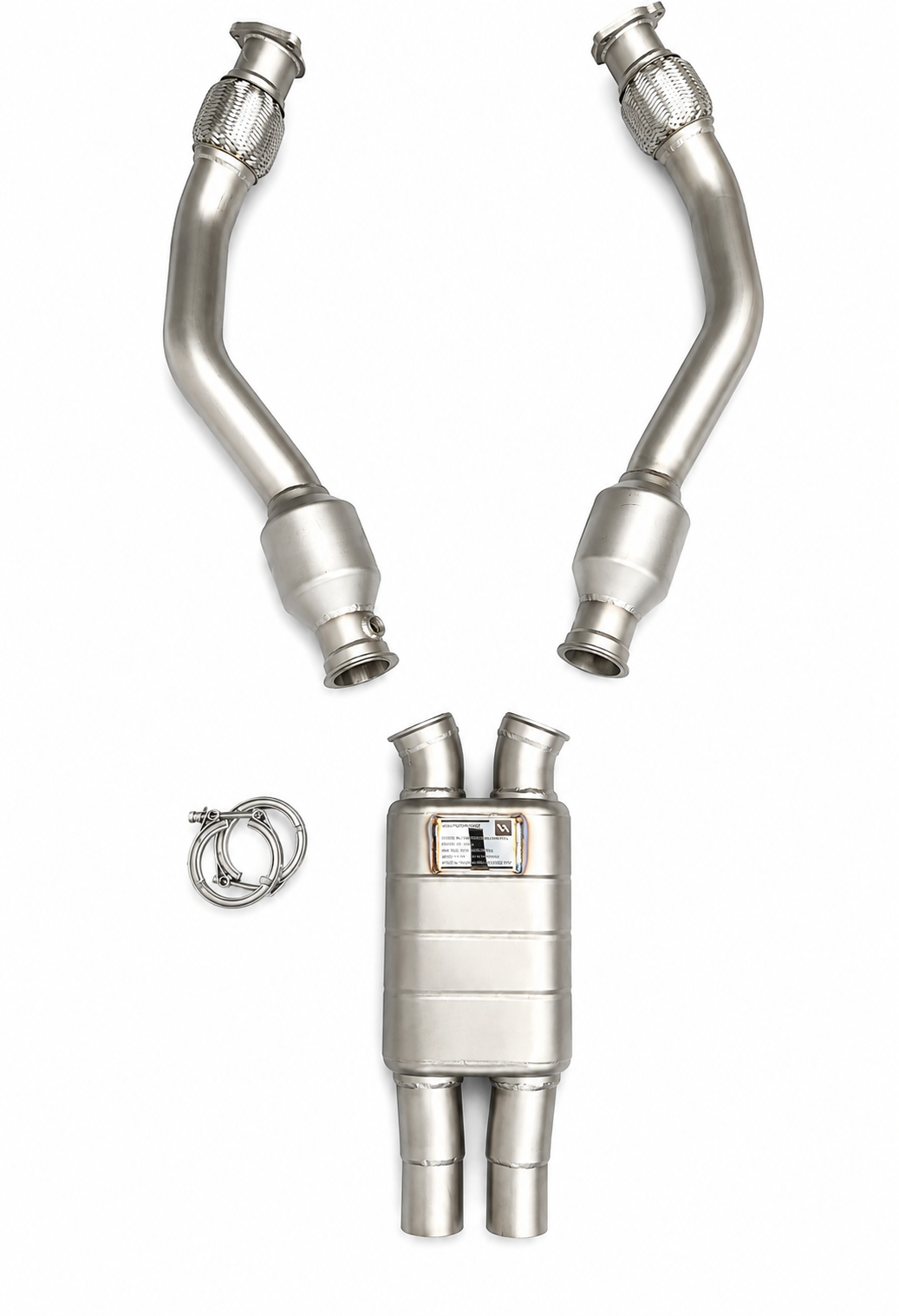 Vorsprung Autowerk TruTone UltraFlow Downpipes, Audi 3.0T V6 Supercharged