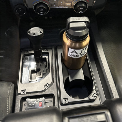 V2 Oversize Cup Holder + Shifter/Shift Gate Trim Rings (2014-2021 Tundra) - CEMENT