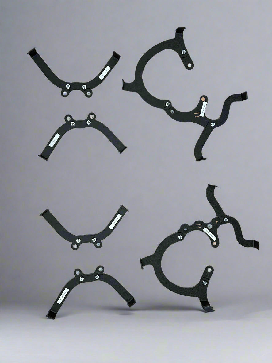 2N1 Removable Wheel Light Bracket DIY Kit for Jeep JT and some JL models (Bracket only) wheel lights sold separately US Patent 12,673,603 B2