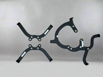 2N1 Removable Wheel Light Bracket DIY Kit for Jeep JT and some JL models (Bracket only) wheel lights sold separately US Patent 12,673,603 B2