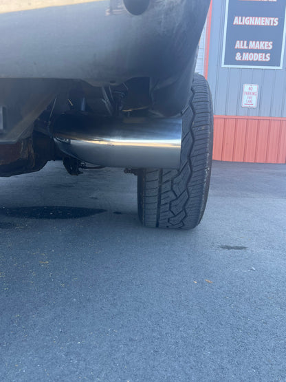 45 Degree Exhaust Tips With Clamp