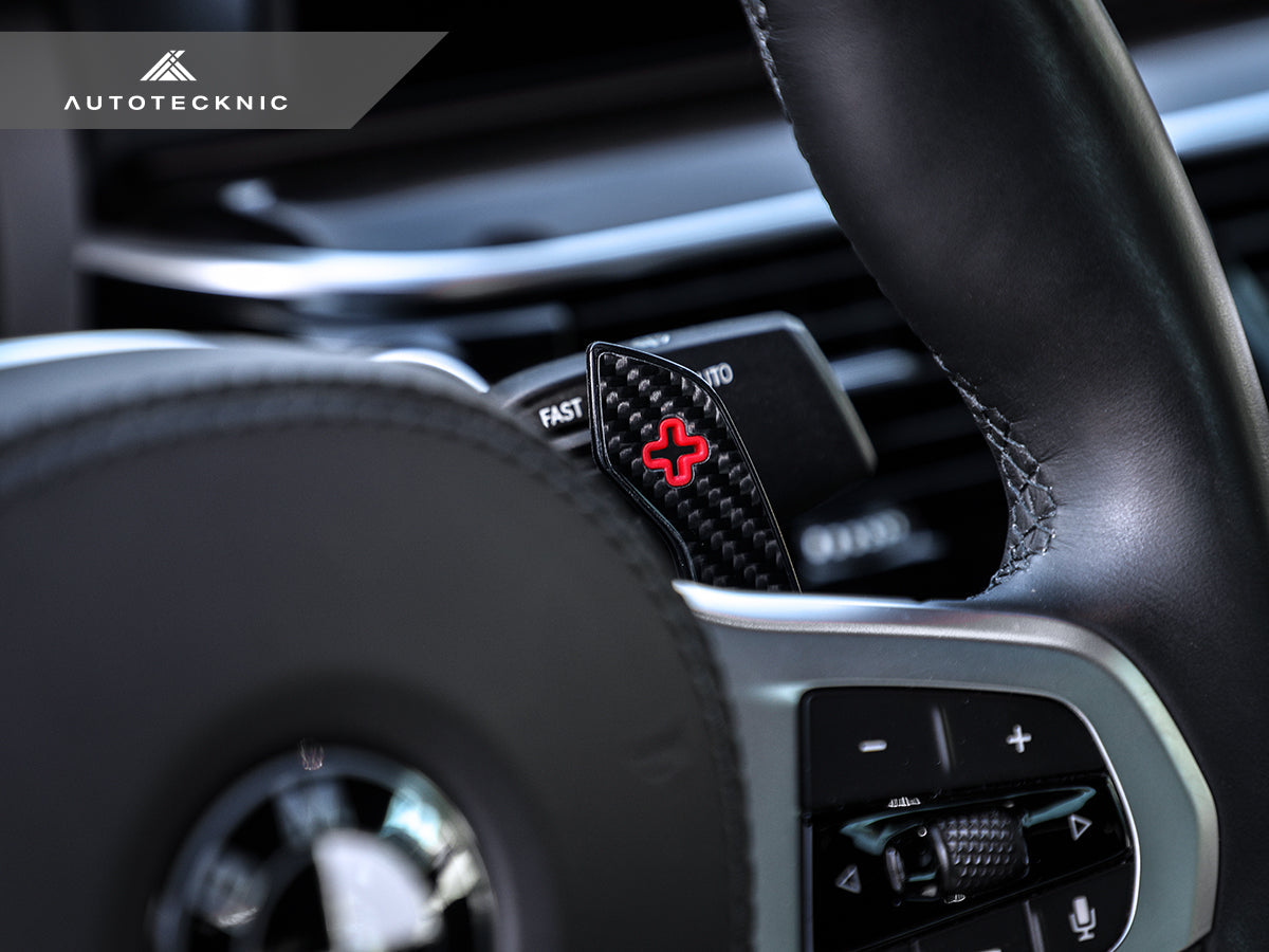 AutoTecknic Carbon Fiber Pole Position Shift Paddles - BMW G01 X3 | G02 X4