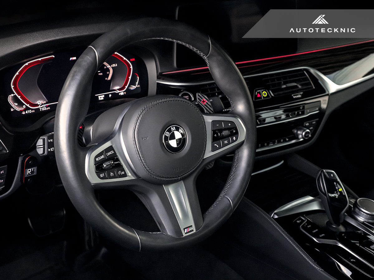 AutoTecknic Carbon Fiber Pole Position Shift Paddles - BMW G05 X5