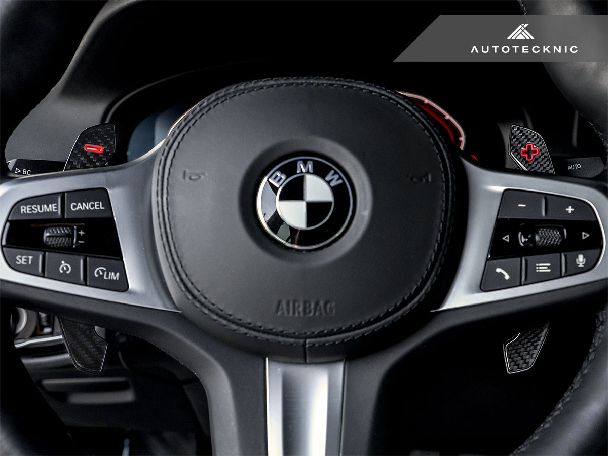 AutoTecknic Carbon Fiber Pole Position Shift Paddles - BMW F90 M5