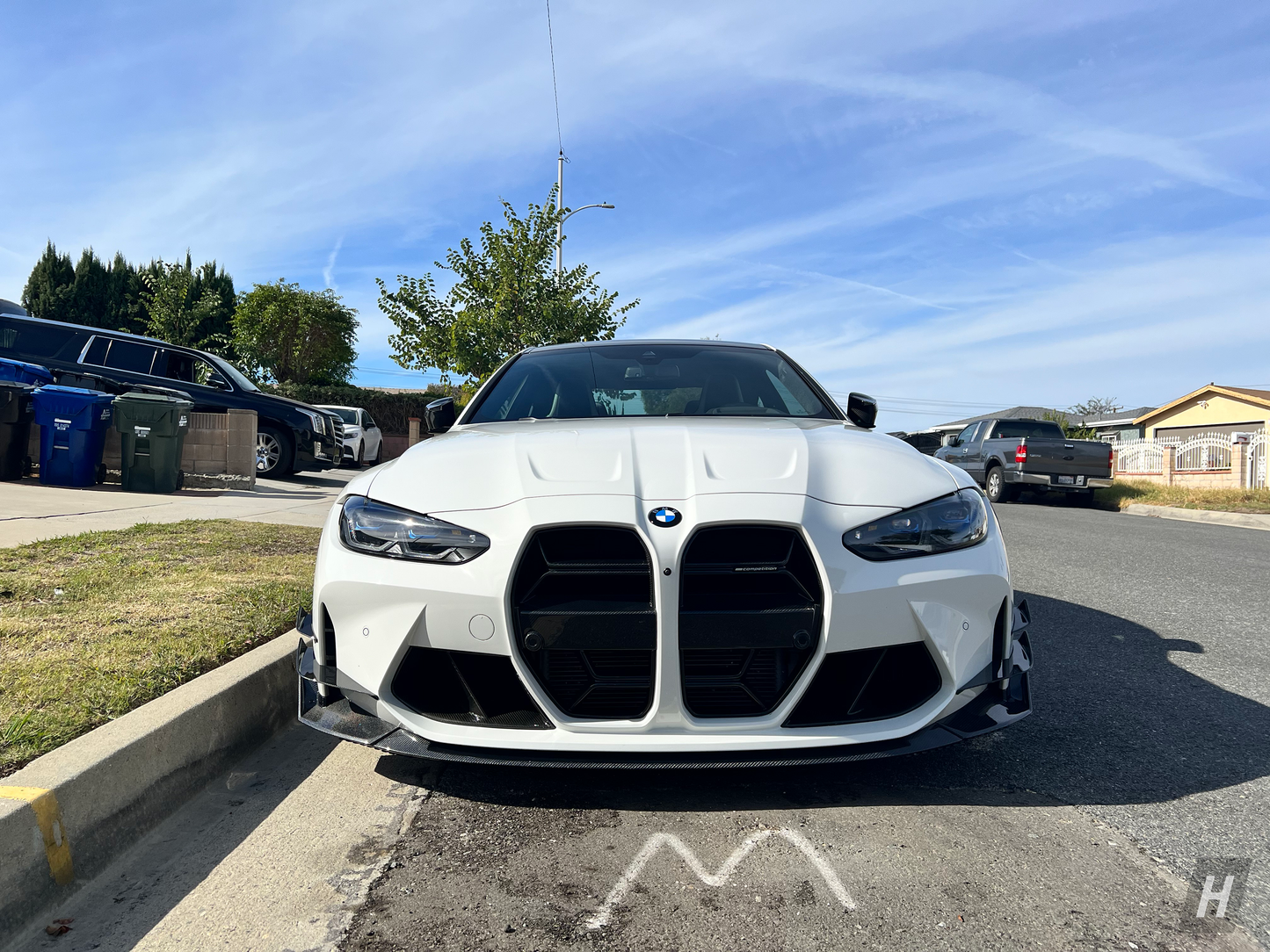 CSL V1 3-Piece Carbon Fiber Front Lip - G80 M3 | G82 / G83 M4