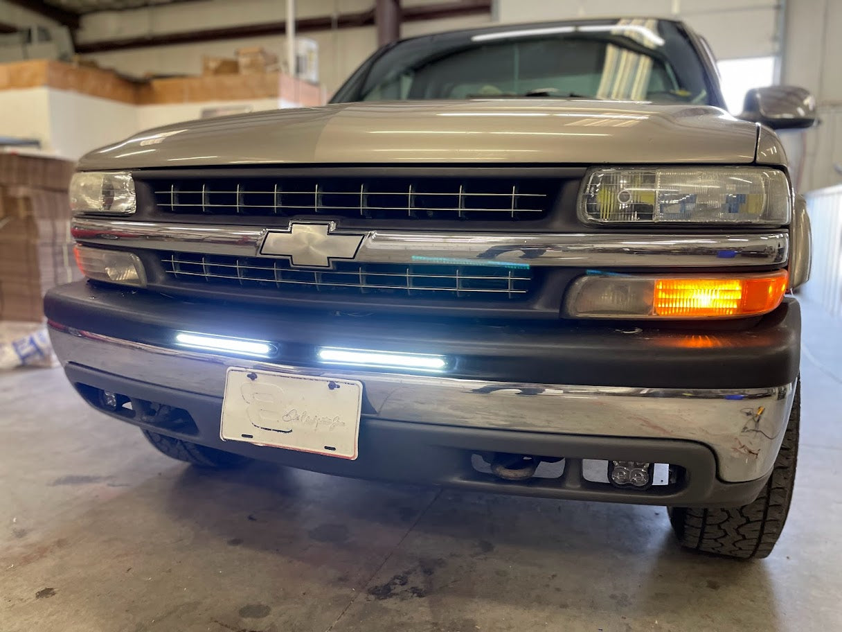 99-07 Cadillac, GMC & Chevy Truck DRL Grille Bars
