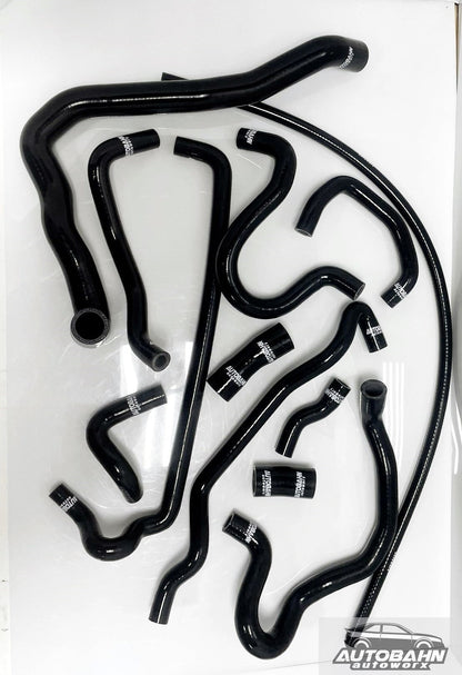 Autobahn Autoworx VW MK4 New Beetle 1.8T Complete Silicone Coolant Hose Kit (1998-2010) – Manual Transmission