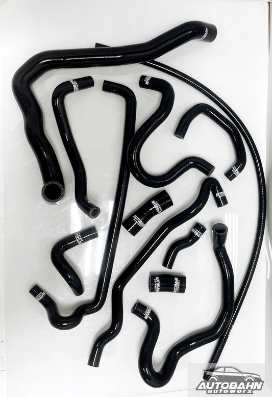 Autobahn Autoworx VW MK4 New Beetle 1.8T Complete Silicone Coolant Hose Kit (1998-2010) – Manual Transmission