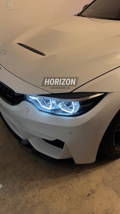 Carbon Fiber Headlight Trim Covers - F80 M3 | F82 M4 | F3X 4-Series