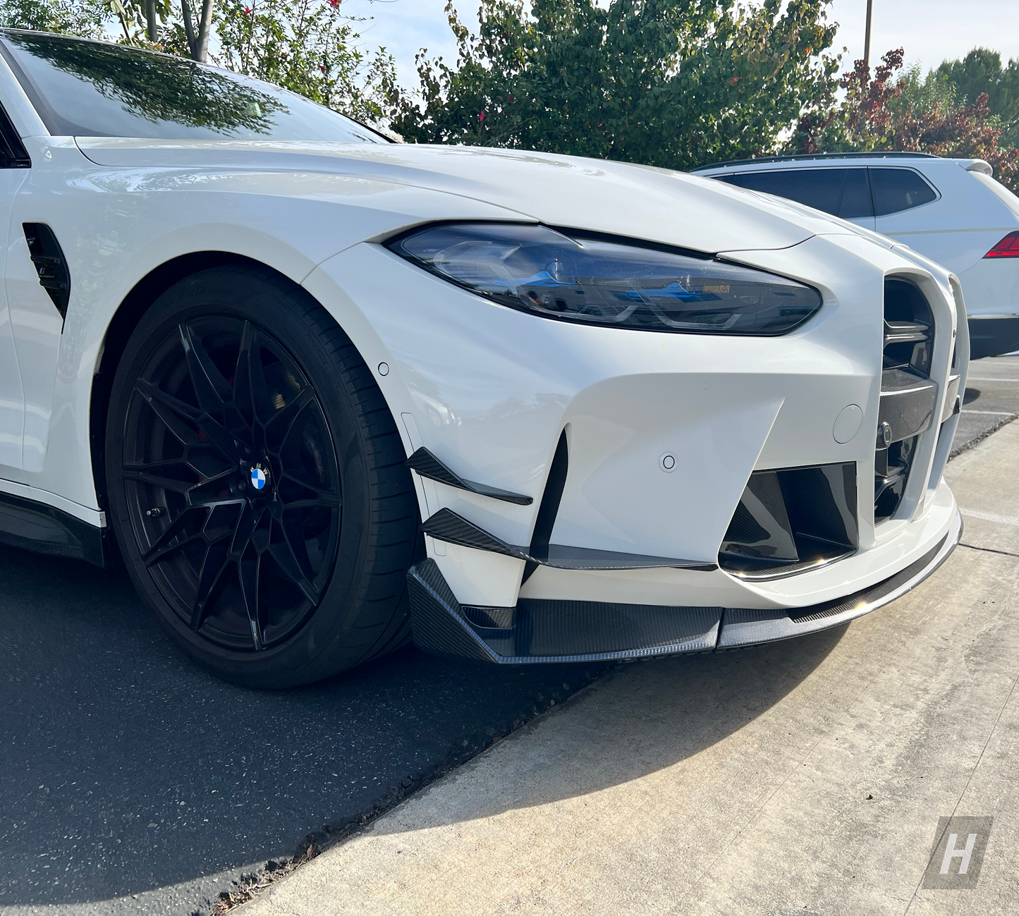 CSL V1 3-Piece Carbon Fiber Front Lip - G80 M3 | G82 / G83 M4
