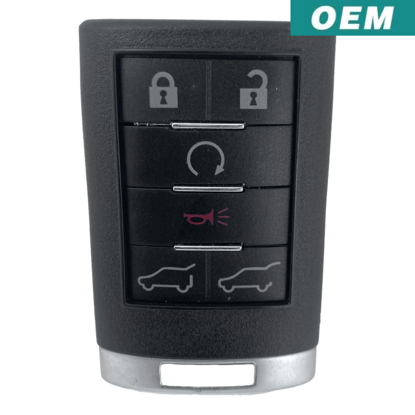 Cadillac Escalade 2007-2014 OEM 6 Button Keyless Entry Remote OUC6000066 | Driver 1