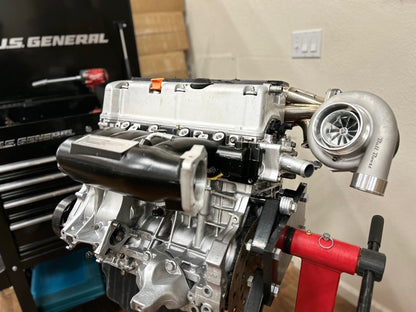 K Series Sidewinder Manifold K20 K24 T3 .82 Dual Ball Turbo K Swap Kit EG EK Civic Integra DC2 RSX EP3