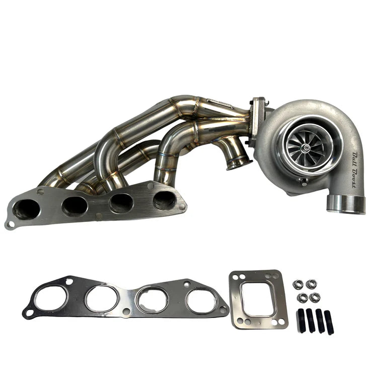 BULL BOOST K Series Sidewinder Manifold K20 K24 T4 .82 Billet Turbo K Swap Kit – 06-11 Civic Si / EP3 / DC2 / RSX