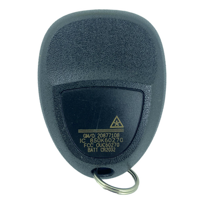 Chevrolet Express GMC Savana 2007-2026 OEM 4 Button Remote OUC60270