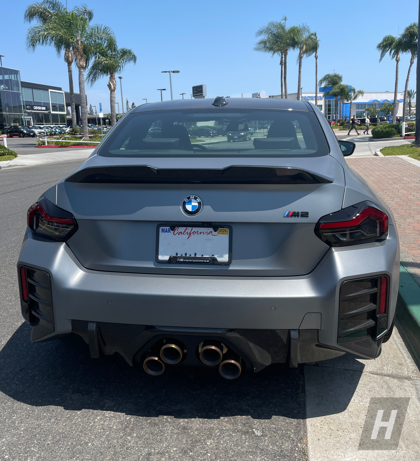 Performance V1 Carbon Fiber Trunk Lip - G42 M240i | G87 M2