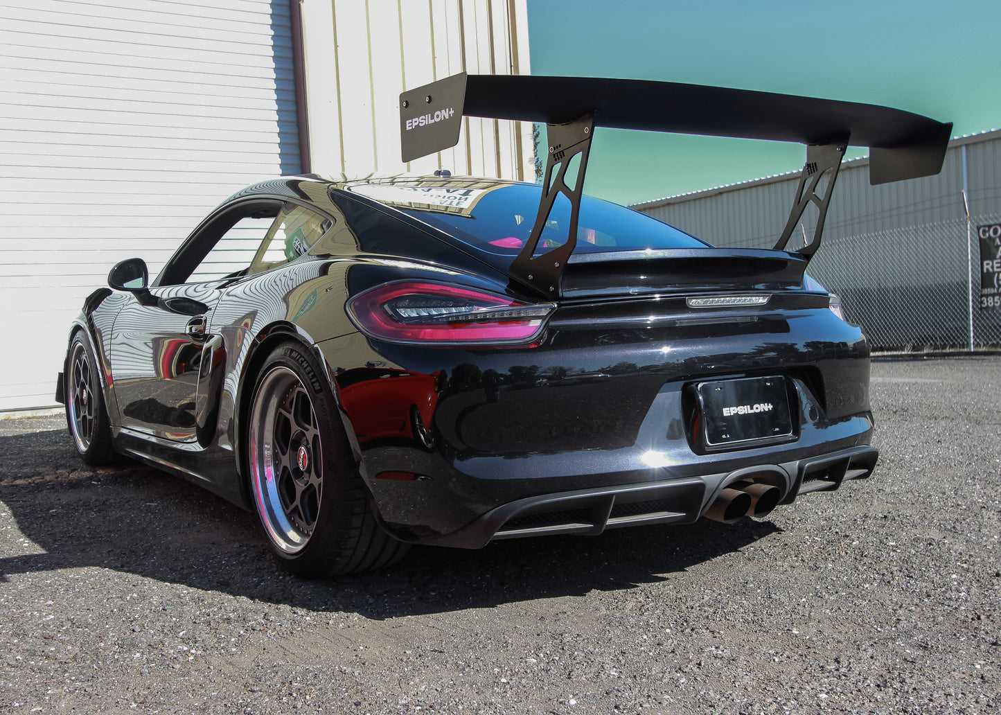 GT Wing – Porsche Cayman (981/718, 2012+)