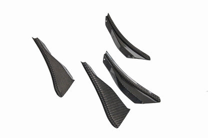 Carbon Fiber Front Bumper Canards - BMW G87 M2