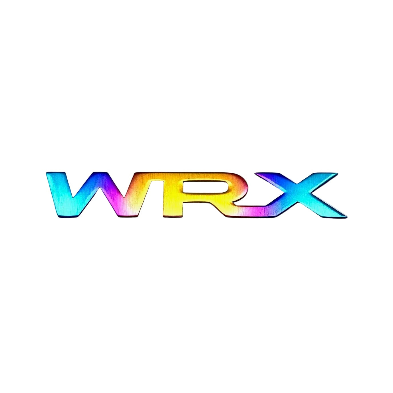 JDC Titanium "WRX" Trunk Badge | 2015+ Subaru WRX