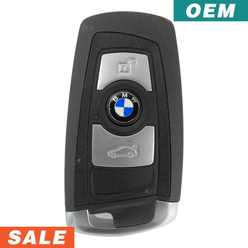 BMW 2009-2018 OEM 3 Button Smart Key CAS4 315 MHz YGOHUF5662 | Refurbished No Logo
