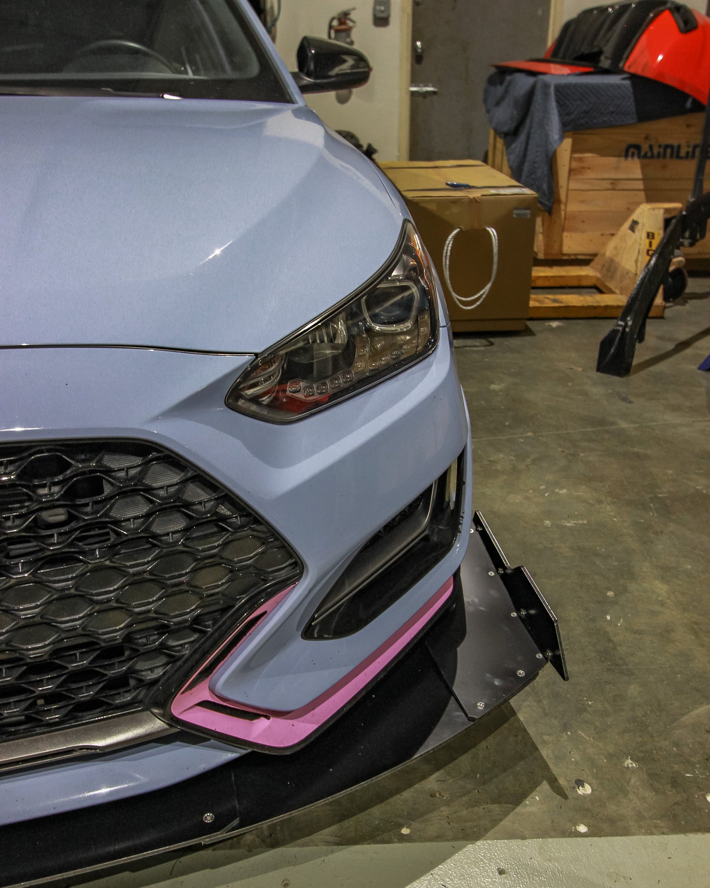 Front Splitter V2 – Hyundai Veloster N (JS, 2019-2022)