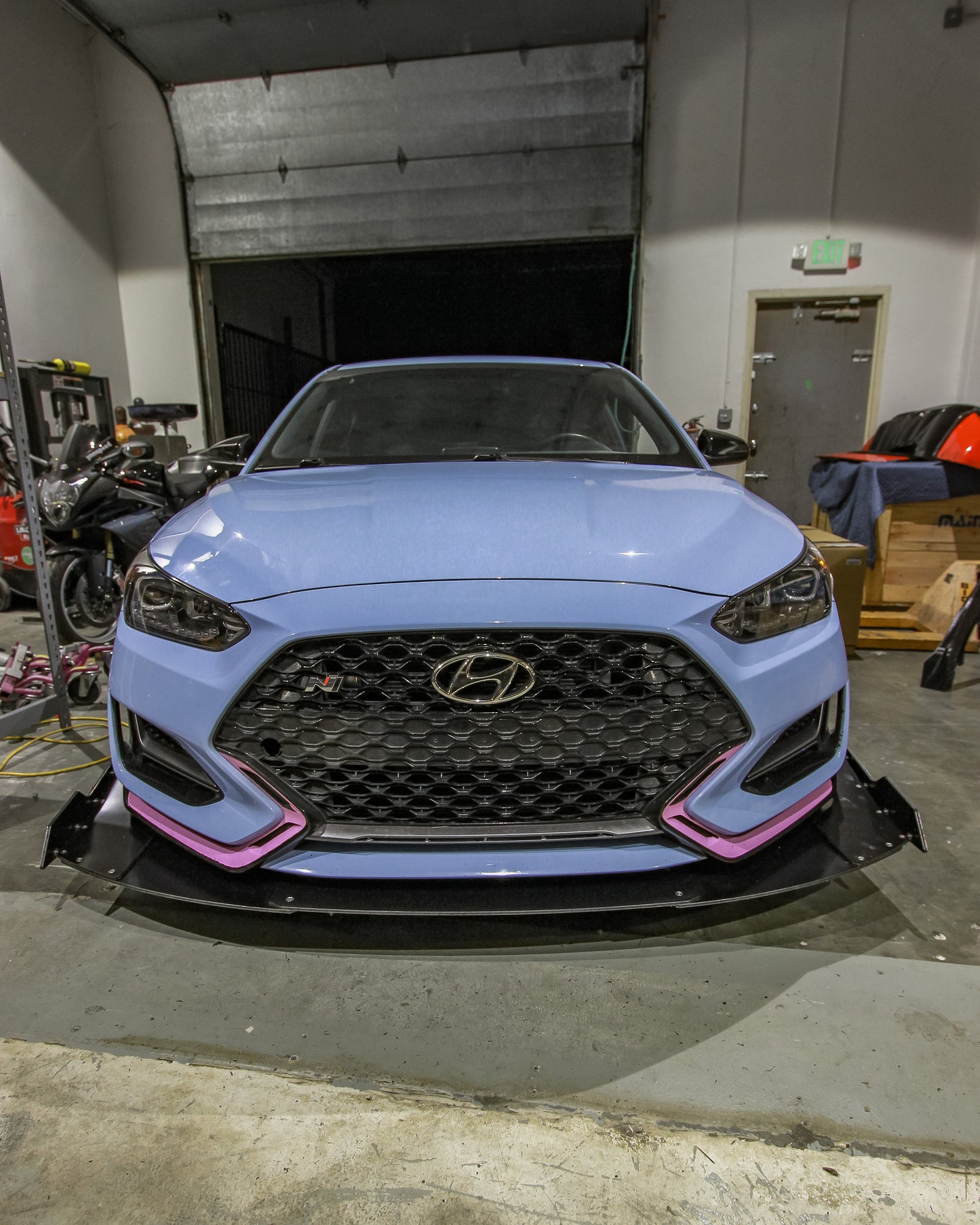Front Splitter V2 – Hyundai Veloster N (JS, 2019-2022)