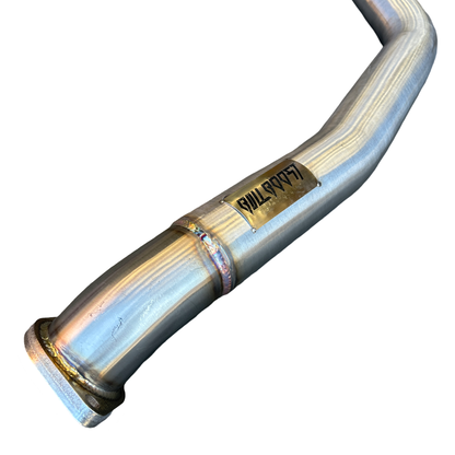 Stainless Full Catback Exhaust Muffler For BMW 335i E90 E92 07-10 N54 Polished
