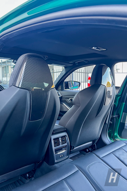 Performance V1 Dry Carbon Fiber Upper Seat Covers - G80 M3 | G82 / G83 M4