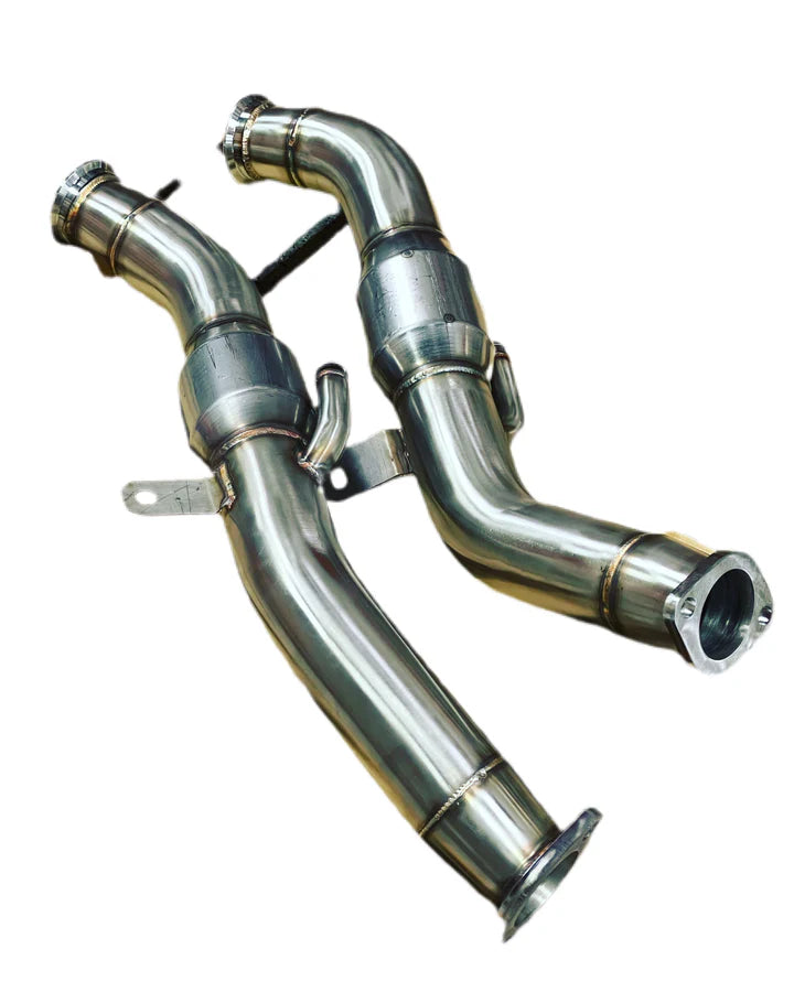 PLM Infiniti Q50 / Q60 VR30 Catted Full Downpipes Kit (2016–2023)