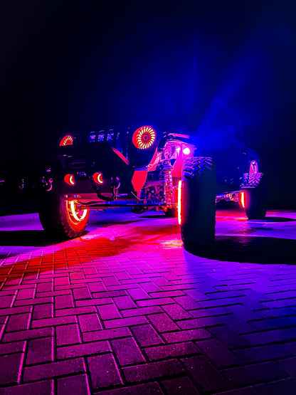 Shoreline Offroad Pro Series 8pc RGBW Rock light Kit