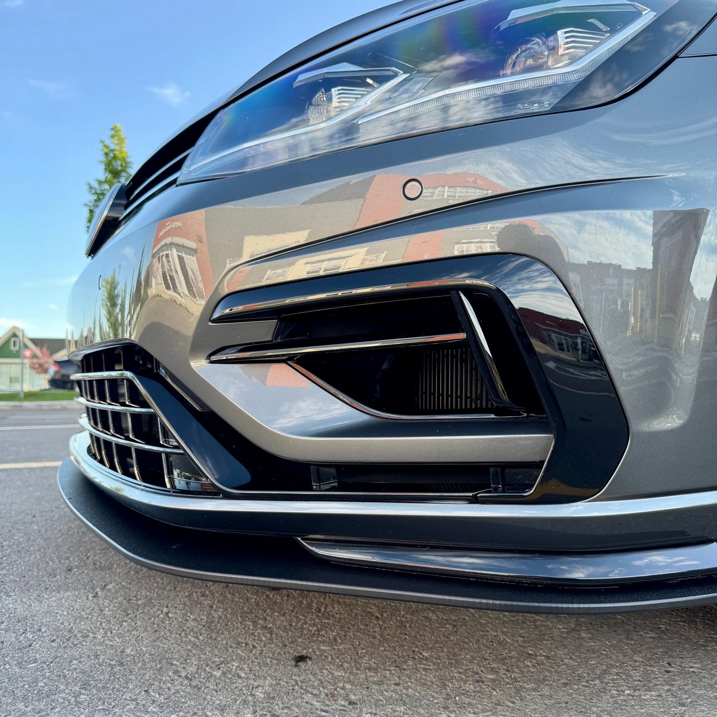 Front Lip for MK7.5 Golf R (2018-2021)- bumper mounted splitter