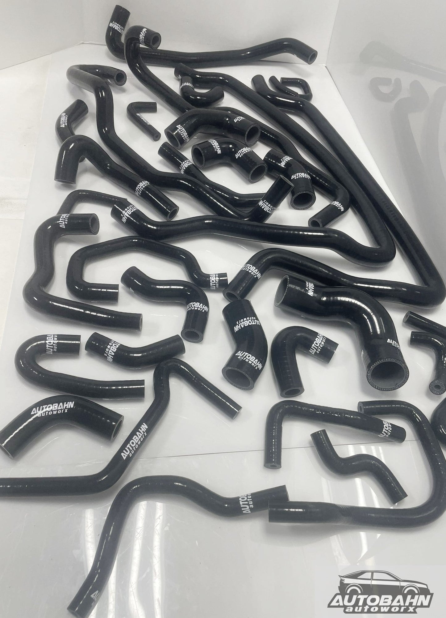 Autobahn Autoworx VW Golf R32 MK4 3.2L VR6 2004 Manual Transmission Complete Silicone Coolant Hose Kit