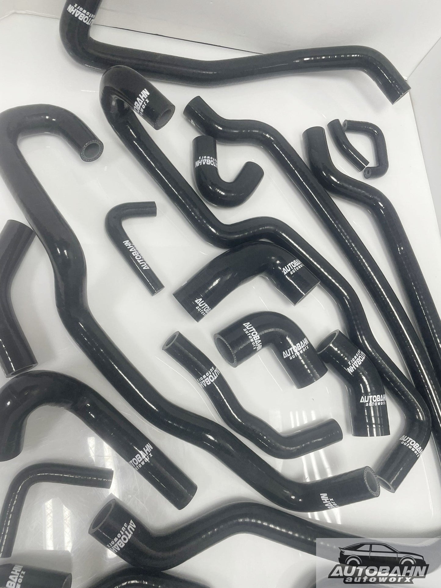 Autobahn Autoworx VW Golf R32 MK4 3.2L VR6 2004 Manual Transmission Complete Silicone Coolant Hose Kit