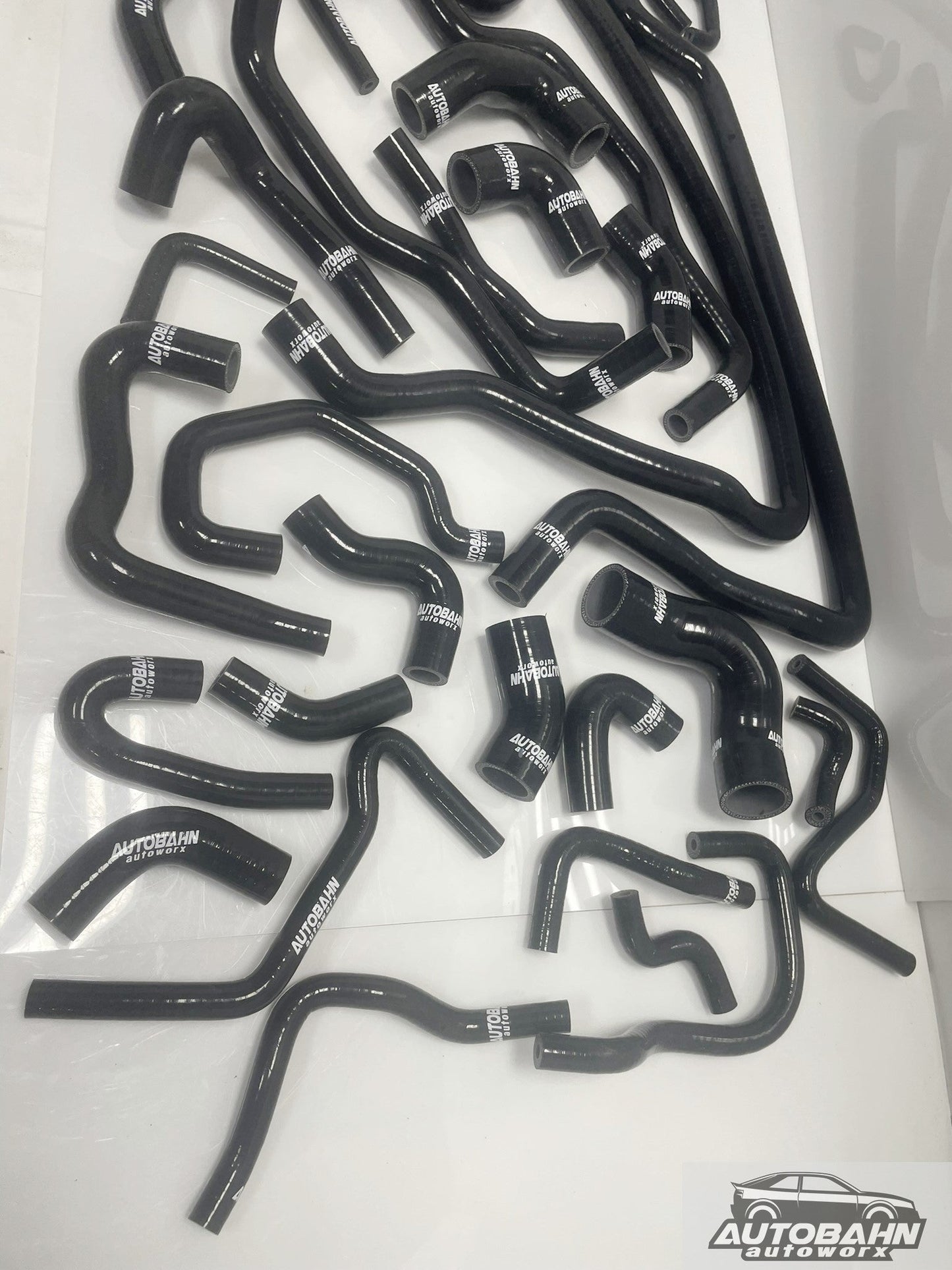 Autobahn Autoworx VW Golf R32 MK4 3.2L VR6 2004 Manual Transmission Complete Silicone Coolant Hose Kit