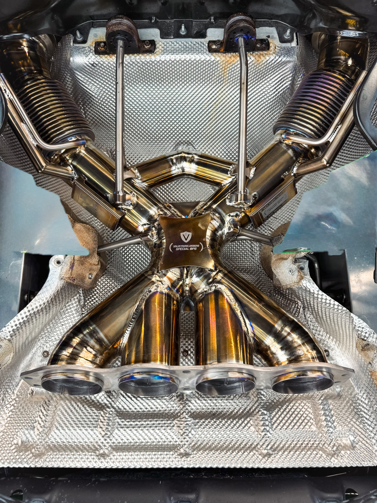 Mclaren 765LT F1 Race Exhaust System