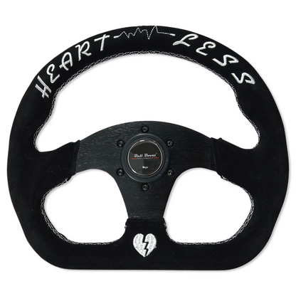 Quadro Flat Racing Steering Wheel + Hub Adapter Boss Kit for Civic, Del Sol, Integra