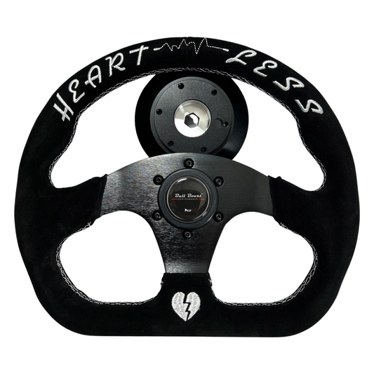 Quadro Style Steering Wheel + Short Hub Adapter Kit For Ford F 150 350 450