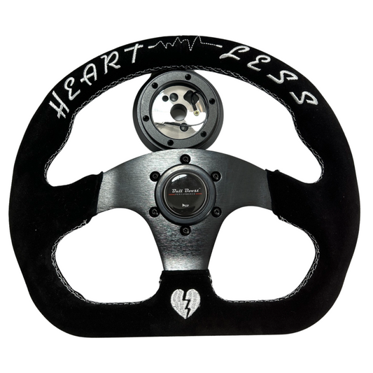Suede Quadro Style Steering Wheel Short Hub Adapter Kit For 2022+ GR86 Subaru BRZ FRS tC xB xD