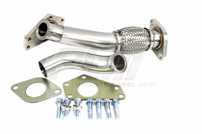 PLM Power Driven Subaru EWG Up-Pipe with Dump Tube – Supports 38mm or 40mm External Wastegate