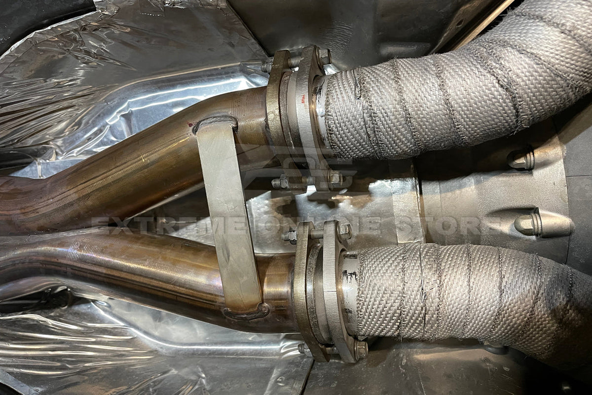 2014-2019 Chevrolet Corvette C7 6.2L 3" High Flow Cat Downpipe