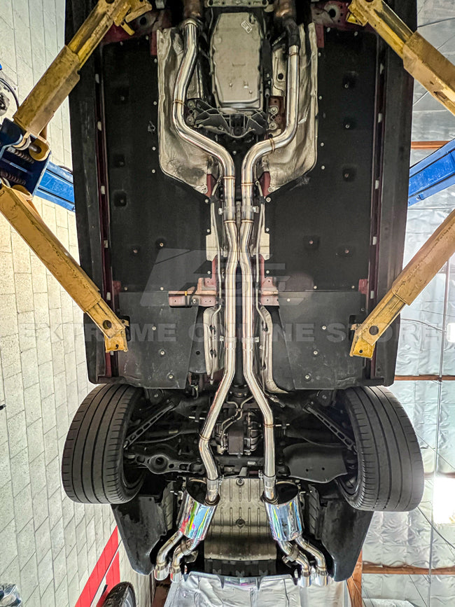 2016-2019 Cadillac CTS-V Muffler Resonated Cat Back Exhaust