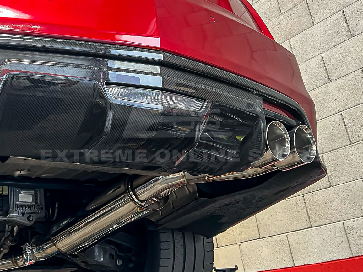 2016-2019 Cadillac CTS-V Muffler Resonated Cat Back Exhaust