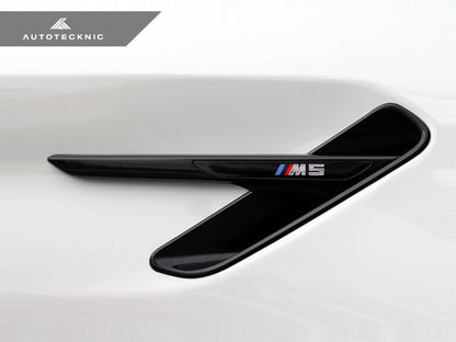 AutoTecknic Gloss Black Fender Trim Set - BMW F90 M5