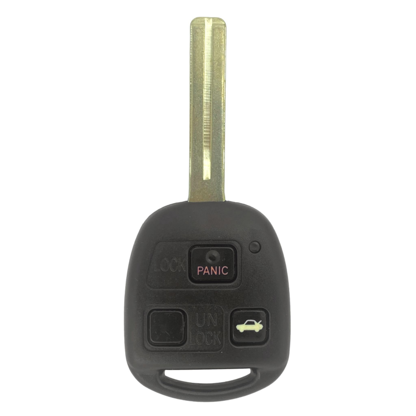 Lexus ES330 LS430 2001-2008 OEM 3 Button Remote Head Key HYQ12BBT
