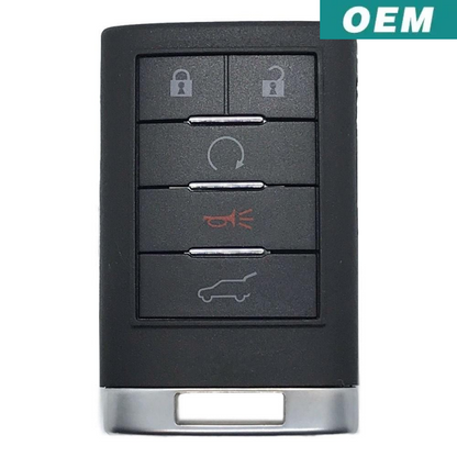 Cadillac CTS SRX 2007-2013 OEM 5 Button Keyless Entry Remote OUC6000066 | Driver 1