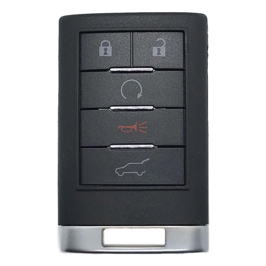 Cadillac CTS SRX 5 Button Keyless Replacement Shell For OUC6000066 | Aftermarket