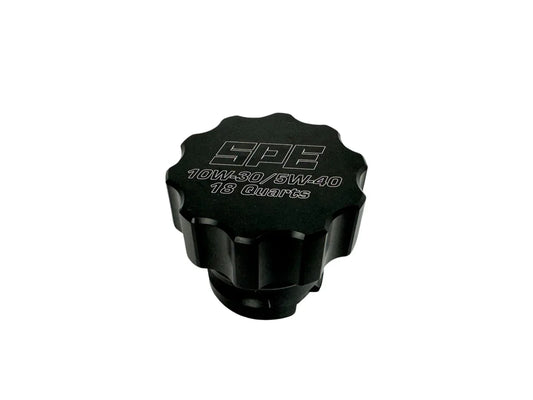 SPE Motorsport 6.7L Powerstroke 18-quart Billet Oil Cap