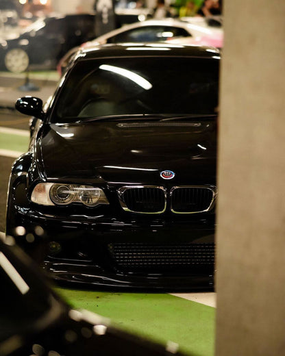 BMW Roundel Emblem Covers - Full Carbon Fiber 50th Anniversary Style