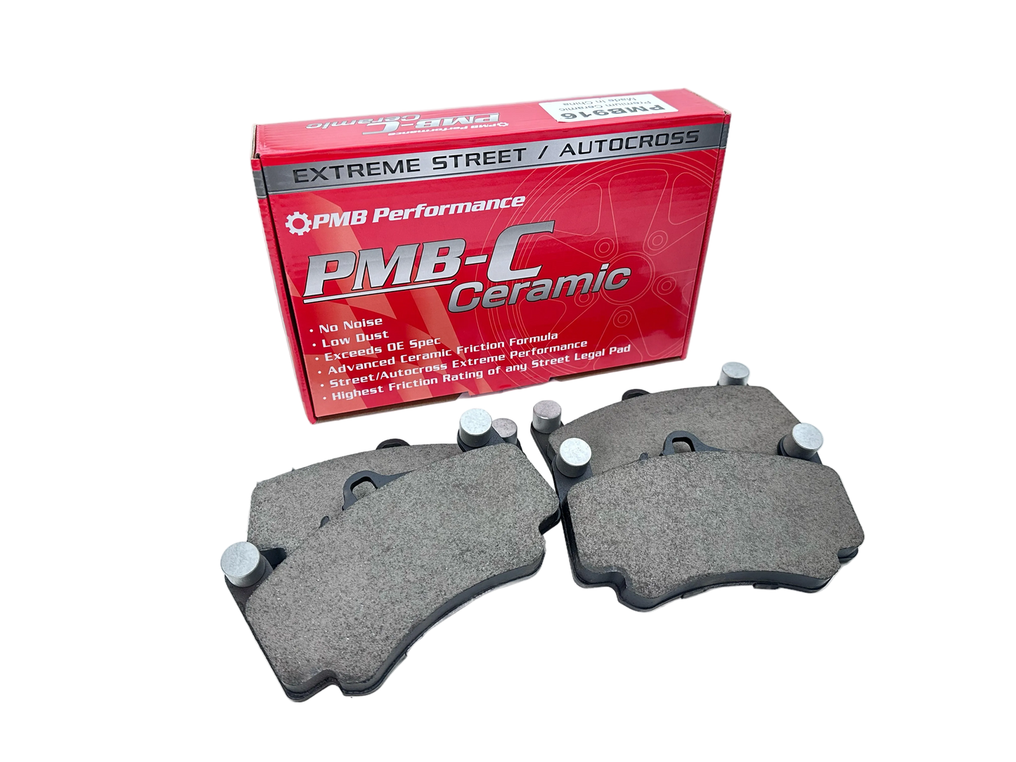 PMB-C Ceramic Pads for Porsche 996 Turbo (2001-2005) Front