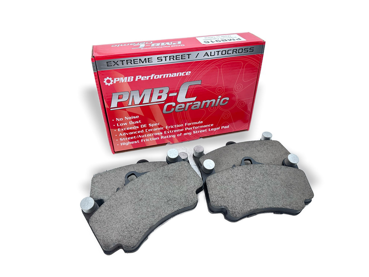 PMB-C Ceramic Pads for Porsche 997 3.8 Carrera S (2009-2012) Front